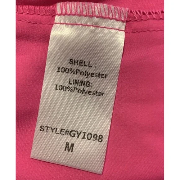 Do+Be Womens Pink Wrap Strapless Cocktail Party Dress medium Barbie Sexy Brunch - Picture 9 of 12